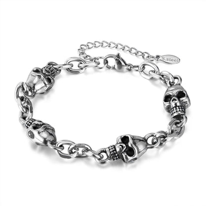 Fashion Bracelet Men's Hip Hop Trend Stainless Steel Urban Sale
