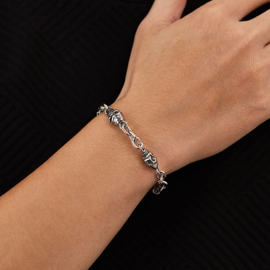 Fashion Bracelet Men's Hip Hop Trend Stainless Steel Urban Sale