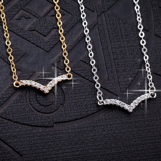 Goose Shaped Pendant High Quality Inlaid Zircon Necklace Urban Sale