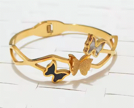 Double Butterfly Women's Bracelet Urban Sale