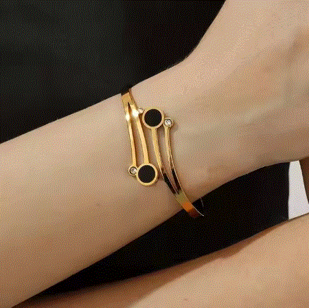Zircon Cuff Bangle Urban Sale