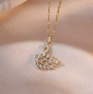 Swan Zircon Pendant Urban Sale