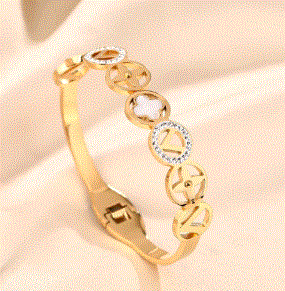Stainless Steel Zircon Women's Bracelet Urban Sale