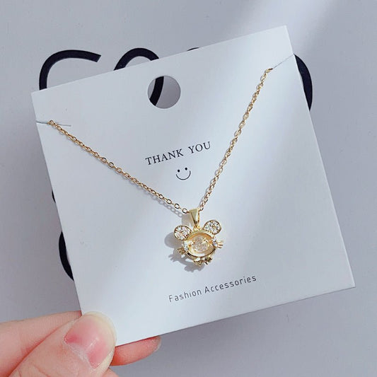 Titanium Steel No Fading Smart Necklace For Women Urban Sale