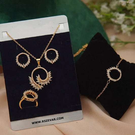 Vintage Zirconia Set Urban Sale