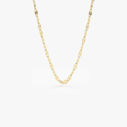 Women's Delicate Lip Chain Necklace Urban Sale