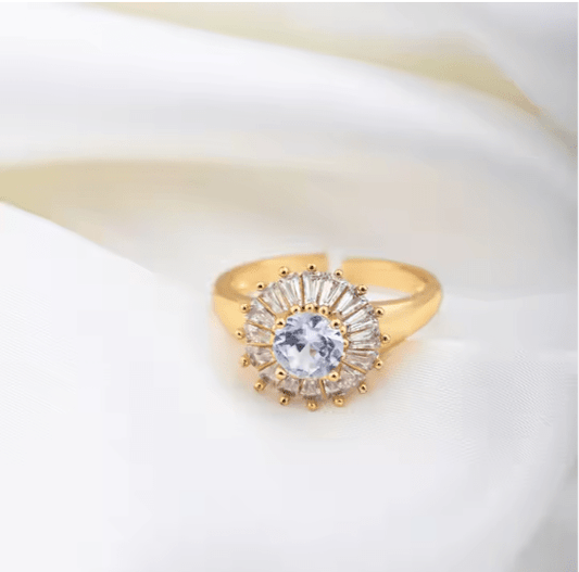 Zircon Diamond Ring Urban Sale