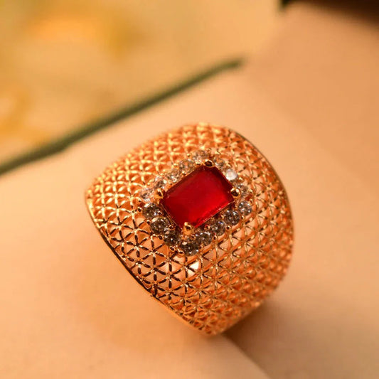 Zircon Stone Ring Urban Sale